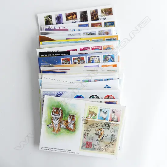 STAMP COLLECTION 1995-2001, FDC ETC CATALOGUE VALUE #$880