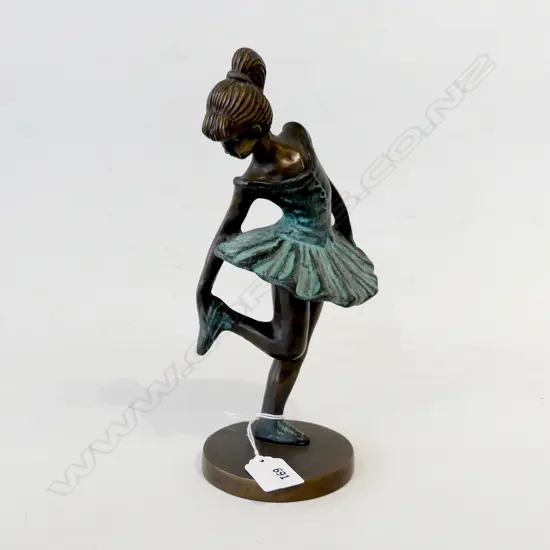 BRONZE BALLERINA GIRL H.250mm