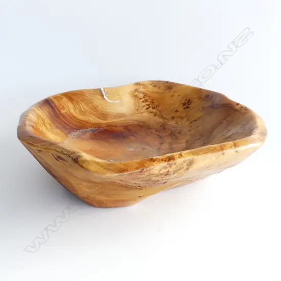 BURR WOODEN BOWL 290mm dia