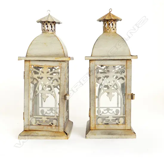 PR VINTAGE STYLE CANDLE LANTERNS H.290mm