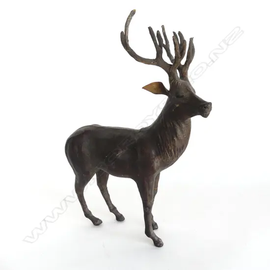 LEATHER STAG H.400mm minor damages