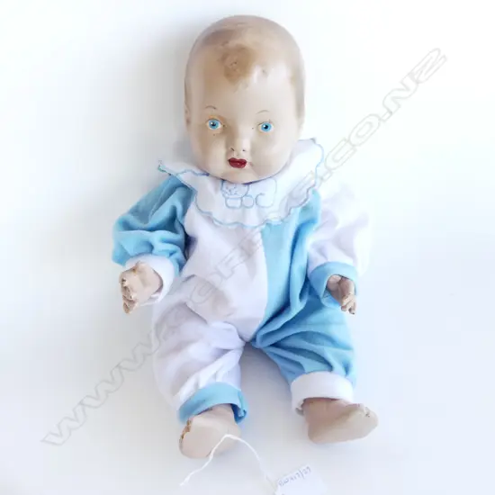COMPOSITE VINTAGE DOLL L340MM