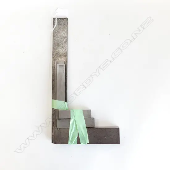 3 METAL SET SQUARES 355x185mm