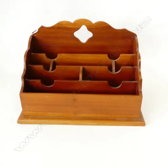 WOODEN STATIONERY COMPENDIUM 380 X 330 X 215mm