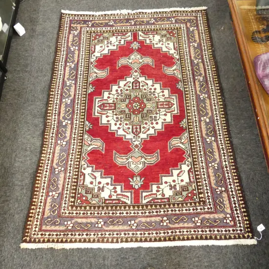 HAND KNOTTED ALL WOOL SAVEH RUG 1500x1050mm