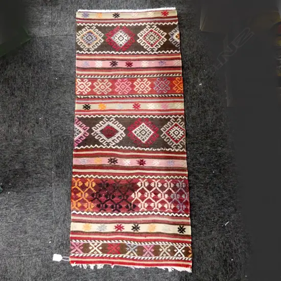 VINTAGE TURKISH KELIM RUG 1200 X 500mm