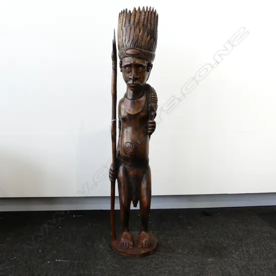 PNG WOODEN STATUE H.1200mm