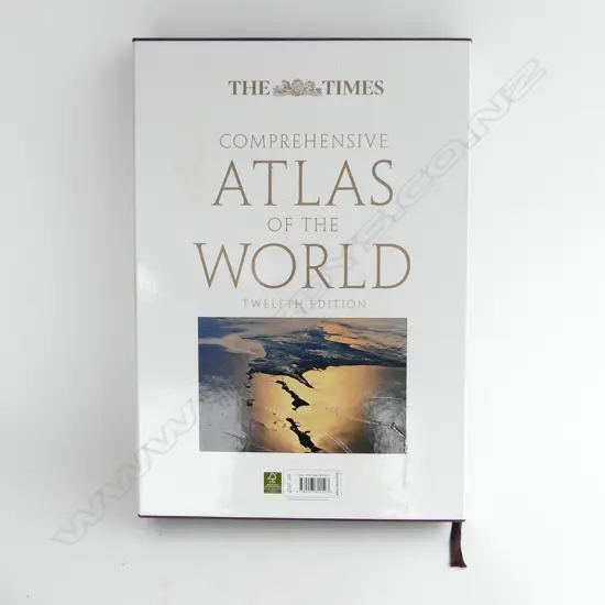 LG CASED BOOK; THE TIMES COMPREHENSIVE ATLAS OF THE WORLD 470x325mm 