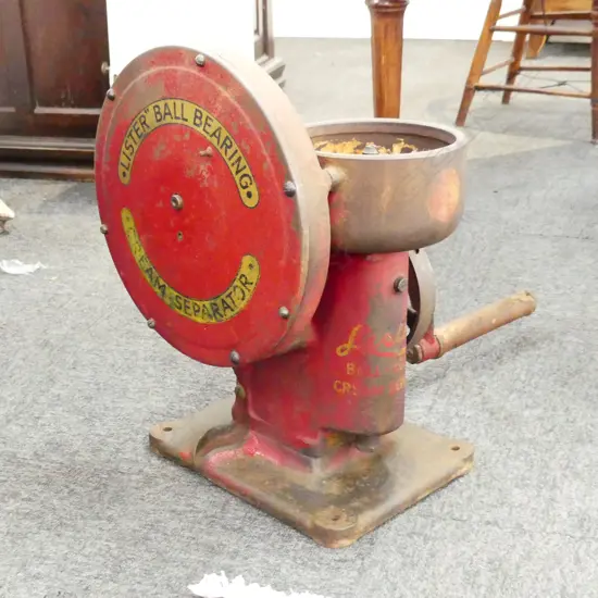 LISTER BALL BEARING CREAM SEPARATOR