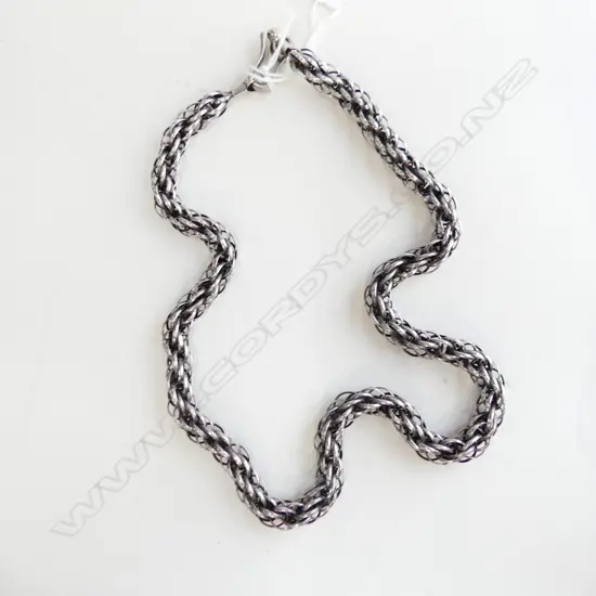 SILVER CHAIN NECKLACE 59gm