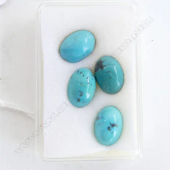 BOX 4  OVAL TURQUOISE  CABOCHONS