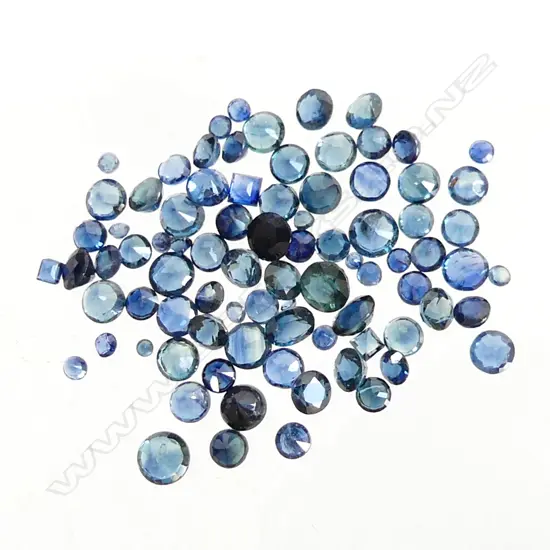 BAG 10CT FACETED SAPPHIRES