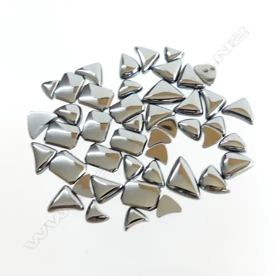 BAG MIX SHAPED HEMATITE ORNAMENTS