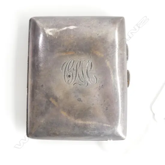 S/SILVER CIG CASE L85MM 35grms