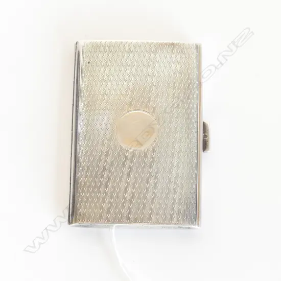 STG SILVER CIGARETTE CASE, B'HAM 1925 62 GRAMS