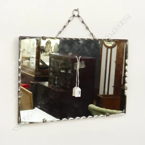 VINTAGE DECO STYLE MIRROR 305x455mm