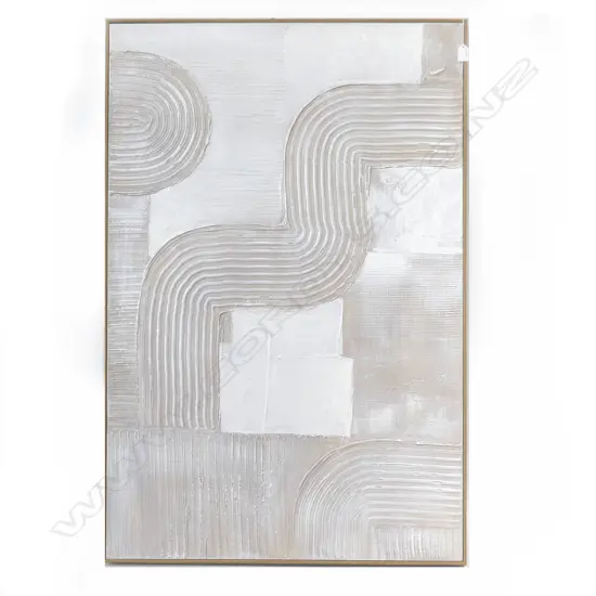 LG CONTEMPORARY WHITE ARTWORK 1200x800mm