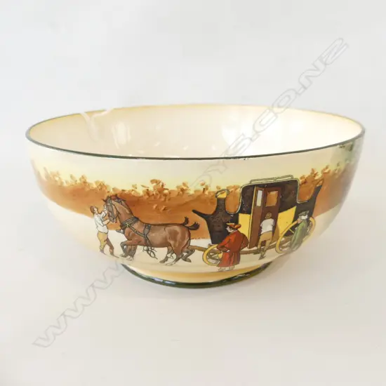 LARGE RD COACHING PAT FRUIT BASKET DIA 230MM