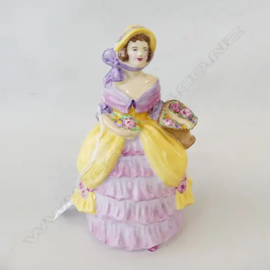 COALPORT CHINA FIGURINE LADY ROSE H180MM