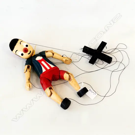 PINOCCHIO WOODEN PUPPET H.320mm
