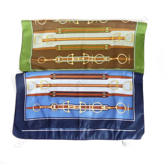 2X DAVID JONES SCARFS MADE IN ITALY W200MM