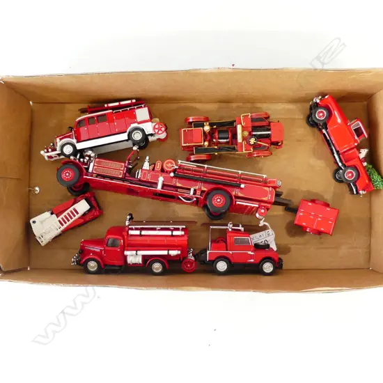 7 ASST. MODEL FIRE ENGINES