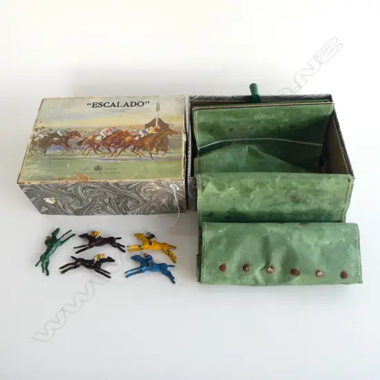 BOXED VINTAGE ESCALADO HORSE GAME L270MM