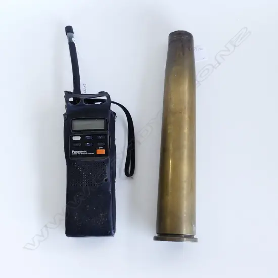 PANASONIC WALKY TALKY L330& BRASS SHELL CASE H310MM