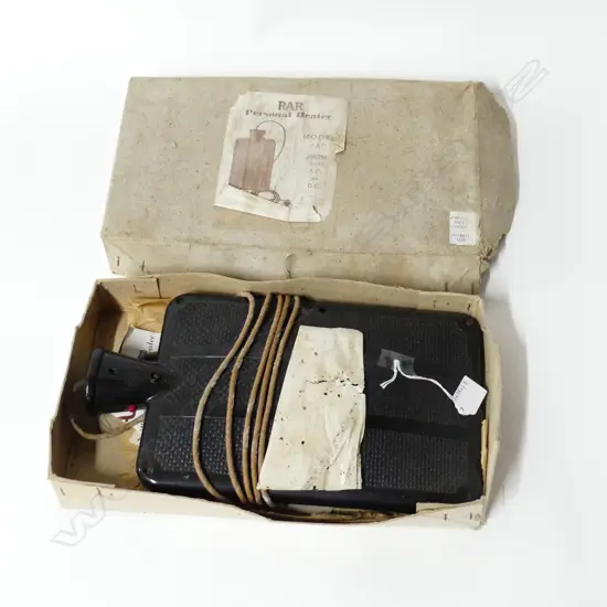 BOX PERSONAL HEATER BAKERLITE HOT WATER BOTTLE L360MM