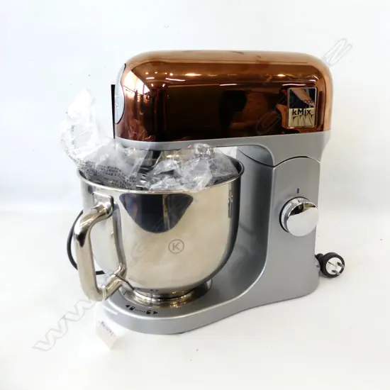 KENWOOD KMIX AS NEW w. 3 ATTACHMENTS & MANUAL & CERT. H.350mm