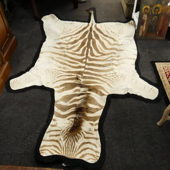 LG ZEBRA HIDE RUG
