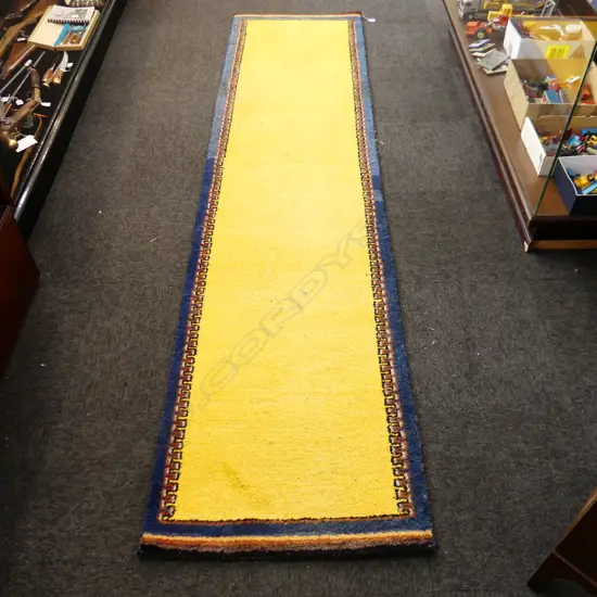 PERSIAN YELLOW GABBEH RUNNER 3010x740mm