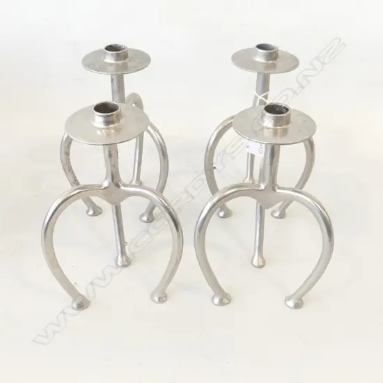 4 STEPHANE RONDEL CANDLE HOLDERS H.210mm
