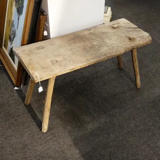 ANTIQUE STOOL 950x400x500mm