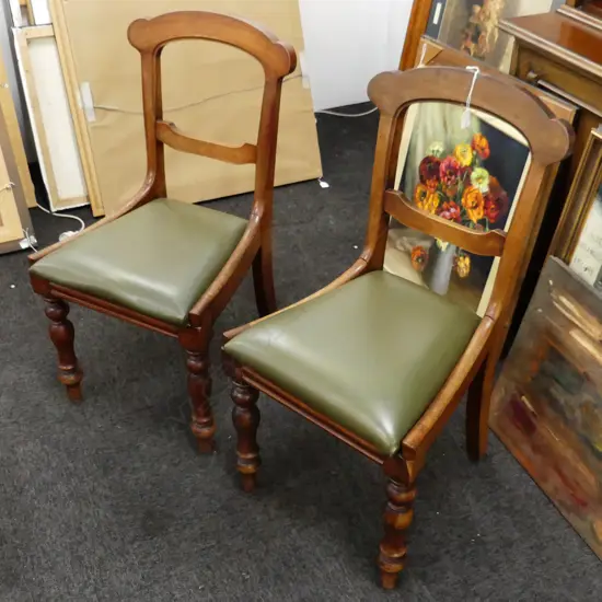PR VICTORIAN DINING CHAIRS 
