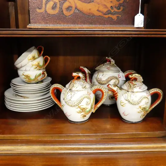 18 PCE GEISHA GIRL PART TEA SET