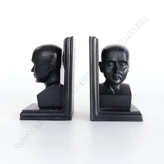 PR PHRENOLOGY BOOKENDS H.160mm