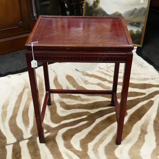 ORIENTAL SIDE TABLE 445x335x610mm