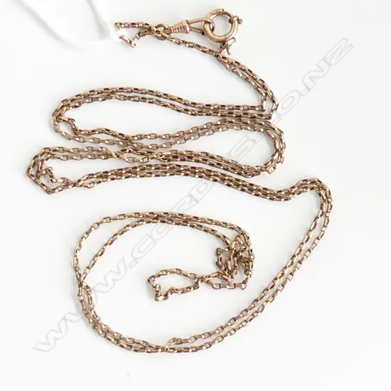 GOLD PLATE C1900 MUFF CHAIN L.1320mm