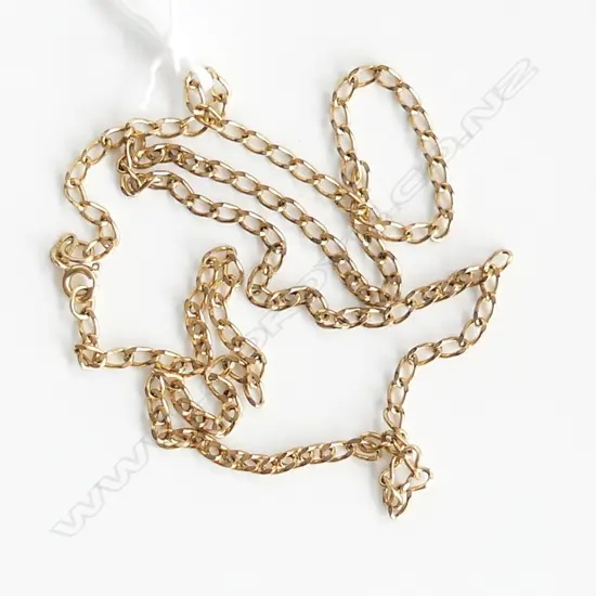 9CT ITALIAN YELLOW GOLD CHAIN 9.85gms 60CM