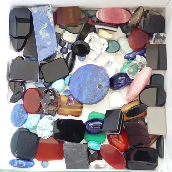 BOX SEMI-PRECIOUS GEMSTONES 