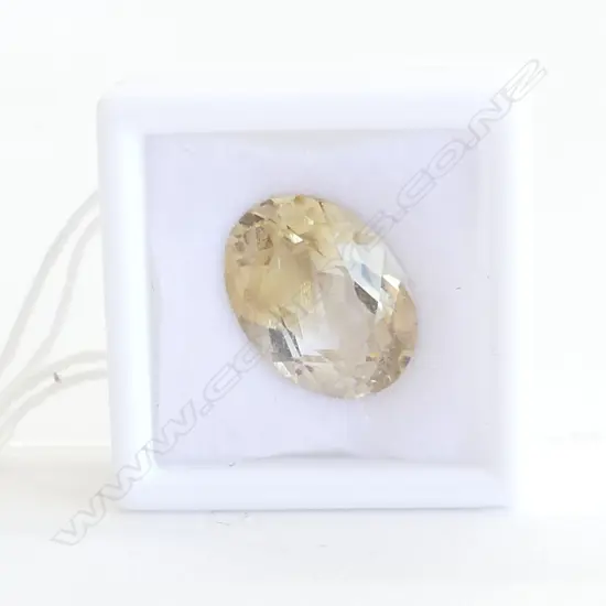 OVAL CITRINE, 7.63CT