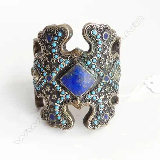 HEAVY, WIDE AFGHAN BRACELET, KUCHI STYLE