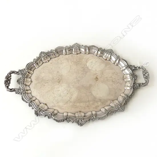 LG SILVER OVER COPPER TRAY 625x415mm