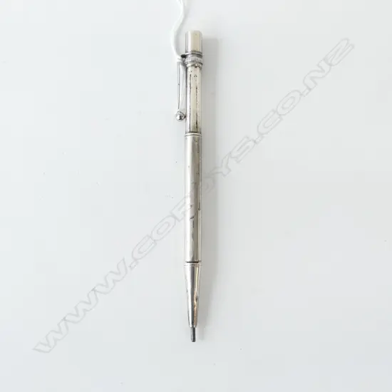 STERLING SILVER BARKERS POINTER PENCIL PATENT 7985110 L. 140mm