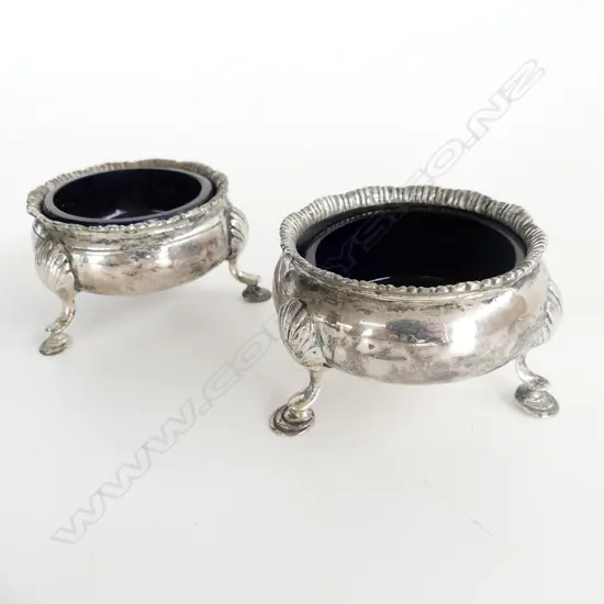 PR GEORGE III STG SILVER SALTS 137 GRAMS