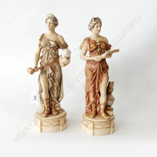 PR ROYAL DUX CLASSICAL FIGURINES H.315mm