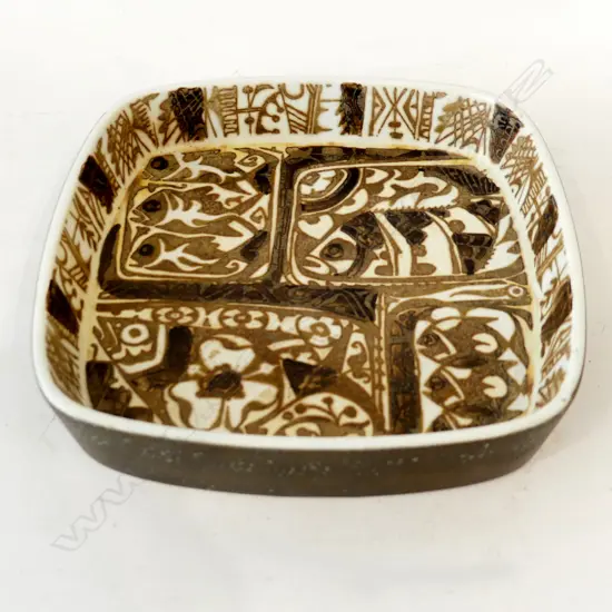 ROYAL COPENHAGNE 'FAJANCE' DISH 165x165mm