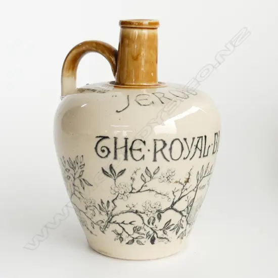 JEROBOAM THE ROYAL BLEND WHISKEY STONEWARE JAR H.210mm