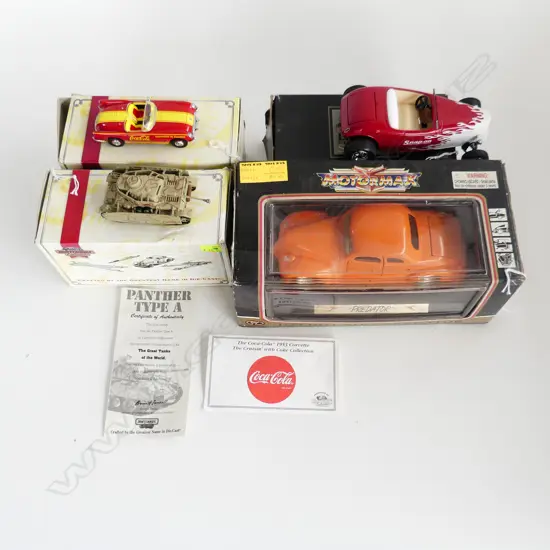 4 BOXED DIE CAST TOYS2 MATCHBOX L170MM  1 MOTORMAX  L250MM & 1 LIBERTY CLASSICS L180MM